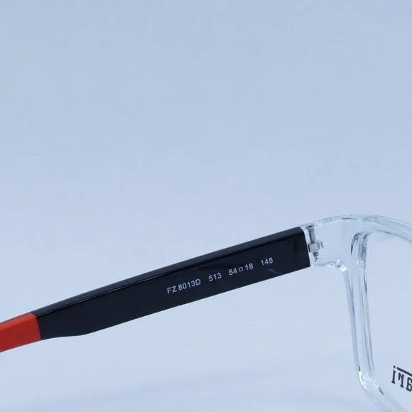🕶️ New Ferrari Scuderia FZ8013D 513 54mm Eyeglasses - Transparent Frame